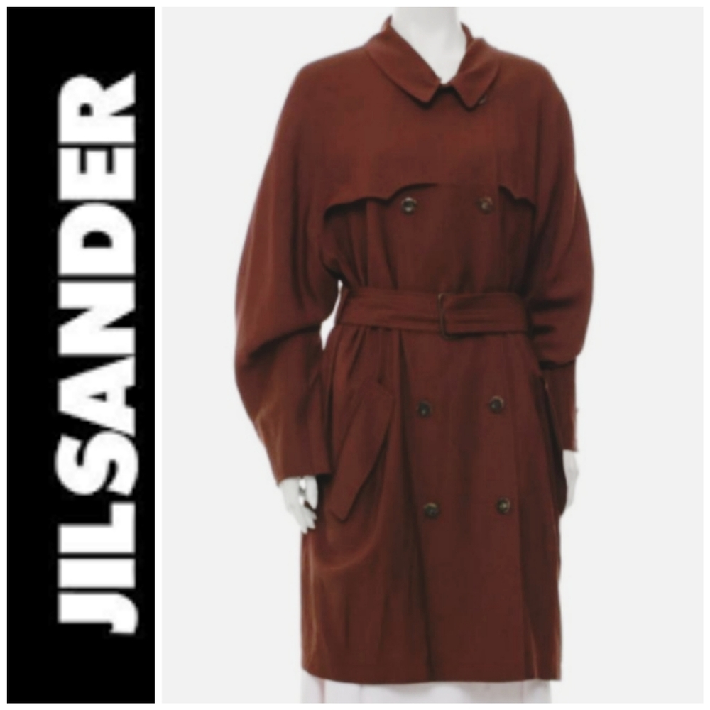 Jil Sander Trench Coat 2xl EUC